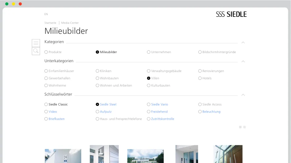 Webbasierte Corporate-Design-Guideline mit Assetmanagement